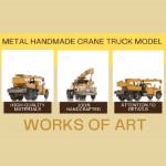 AR003 Metal Handmade Crane Truck Model 